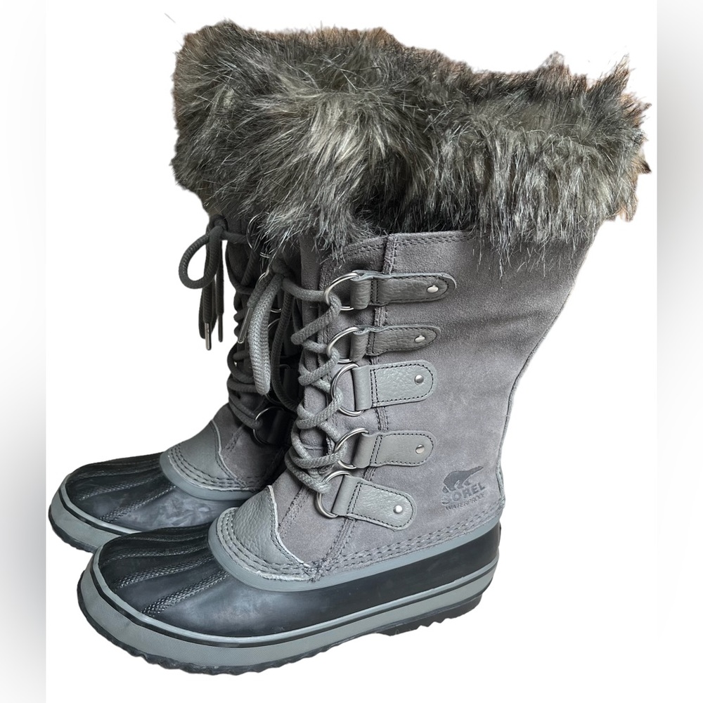 Sorel Joan of Arctic waterproof snow boots Size 9 worn 1x